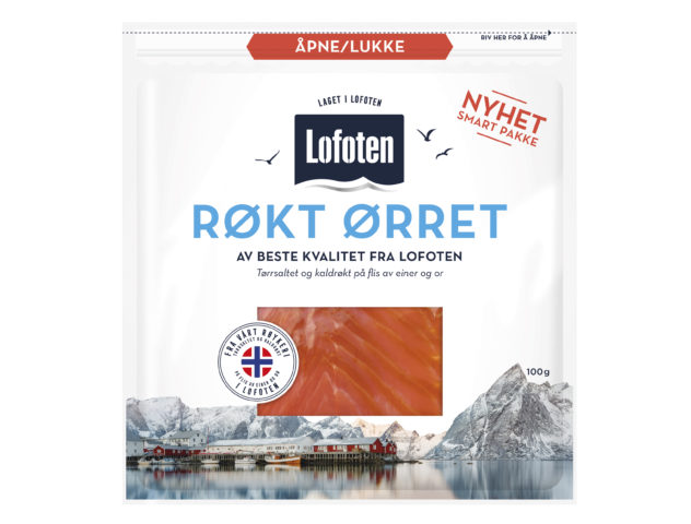 Lofoten Røkt ørret i skiver